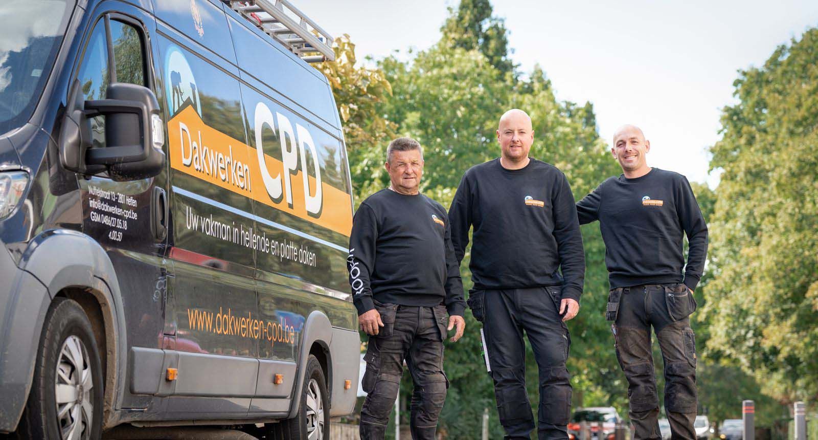 Dakgoot en zinkwerk door Dakwerken CPD